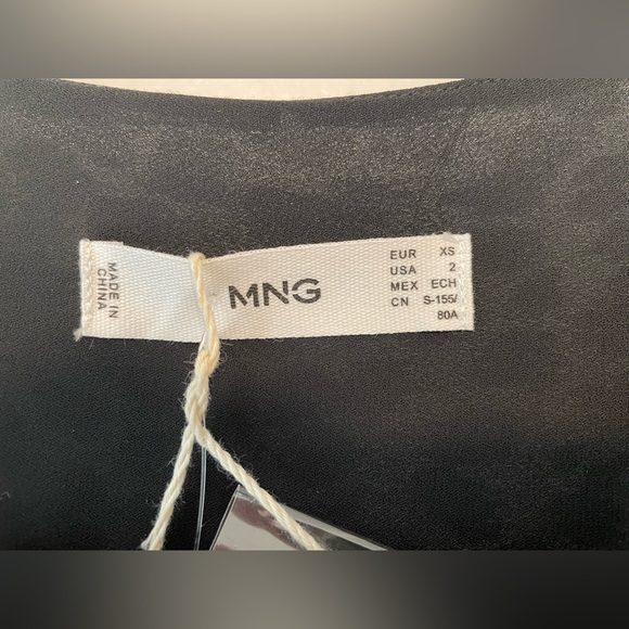 Mango Wrap Dress, Leopard Print, Size XS (US 2), NWT - Picture 8 of 10